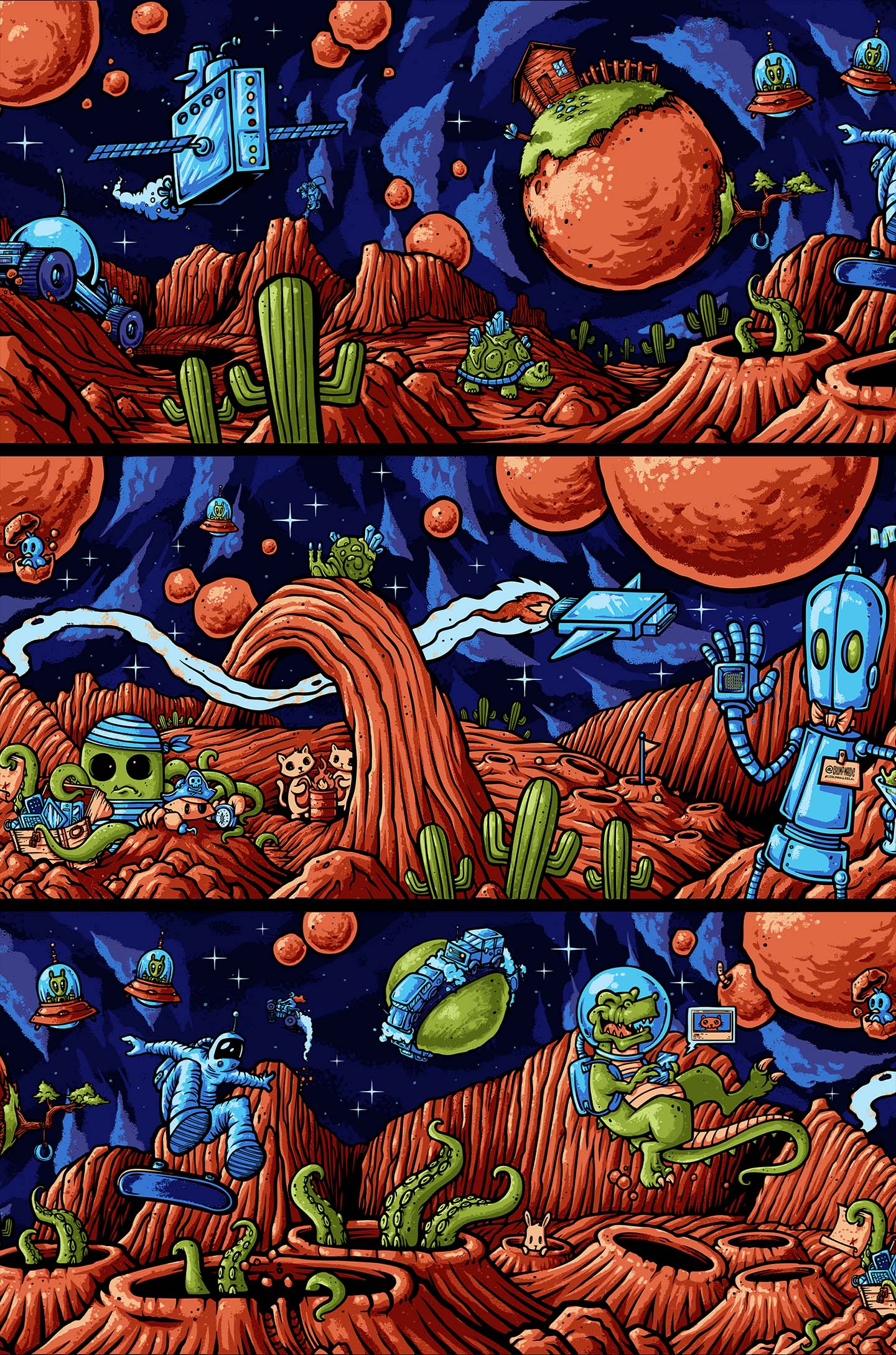 Chump Magic x Cisco Systems Mural Art